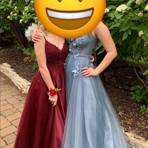 Red Prom Dress - Picture 1 of 8